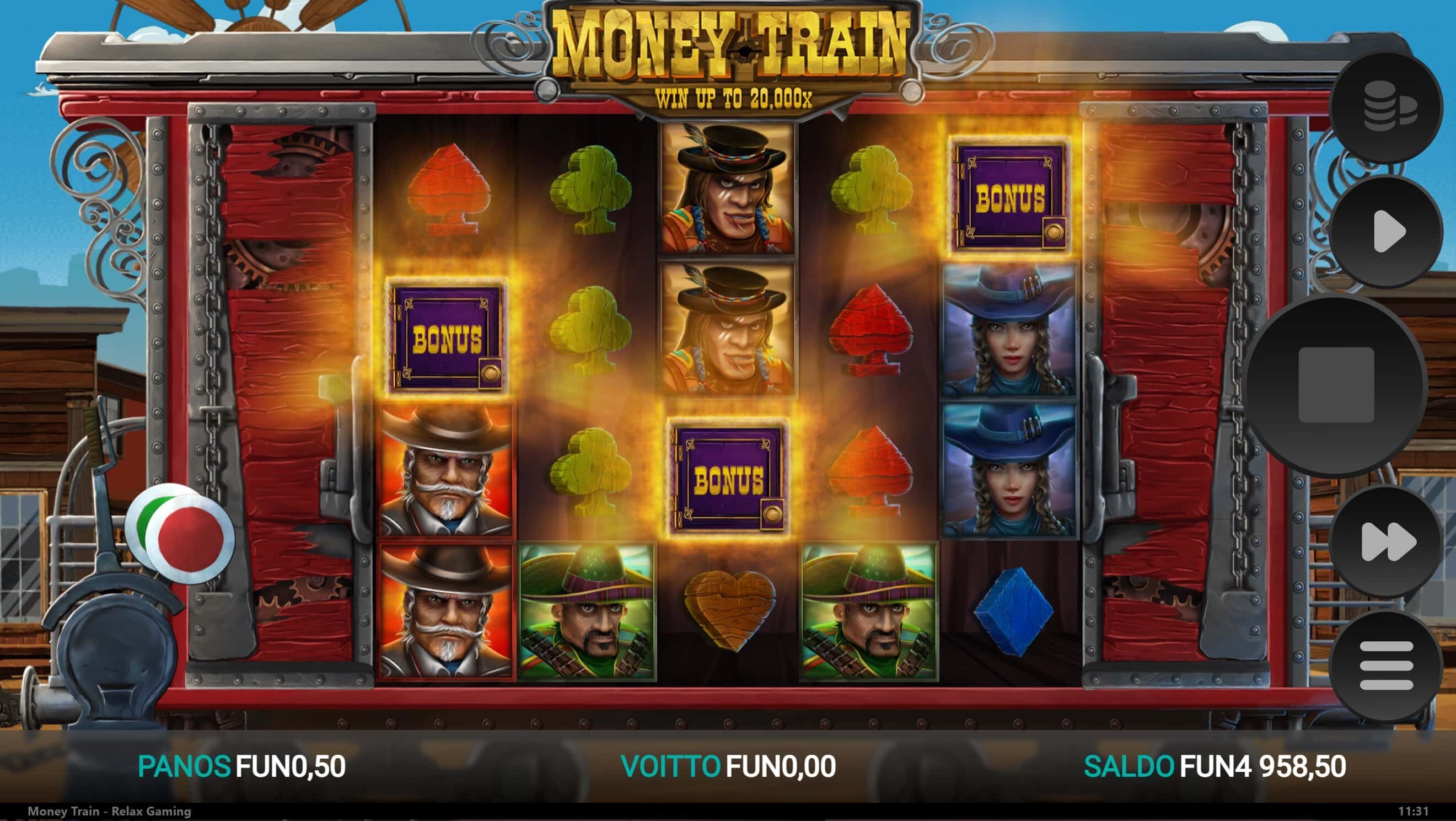 automaattipelit money train